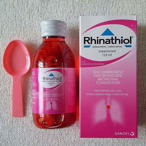 Siro ho Rhinathiol Promethazine (màu đỏ)
